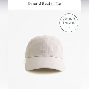 Abercrombie Essential Baseball Hat NWT